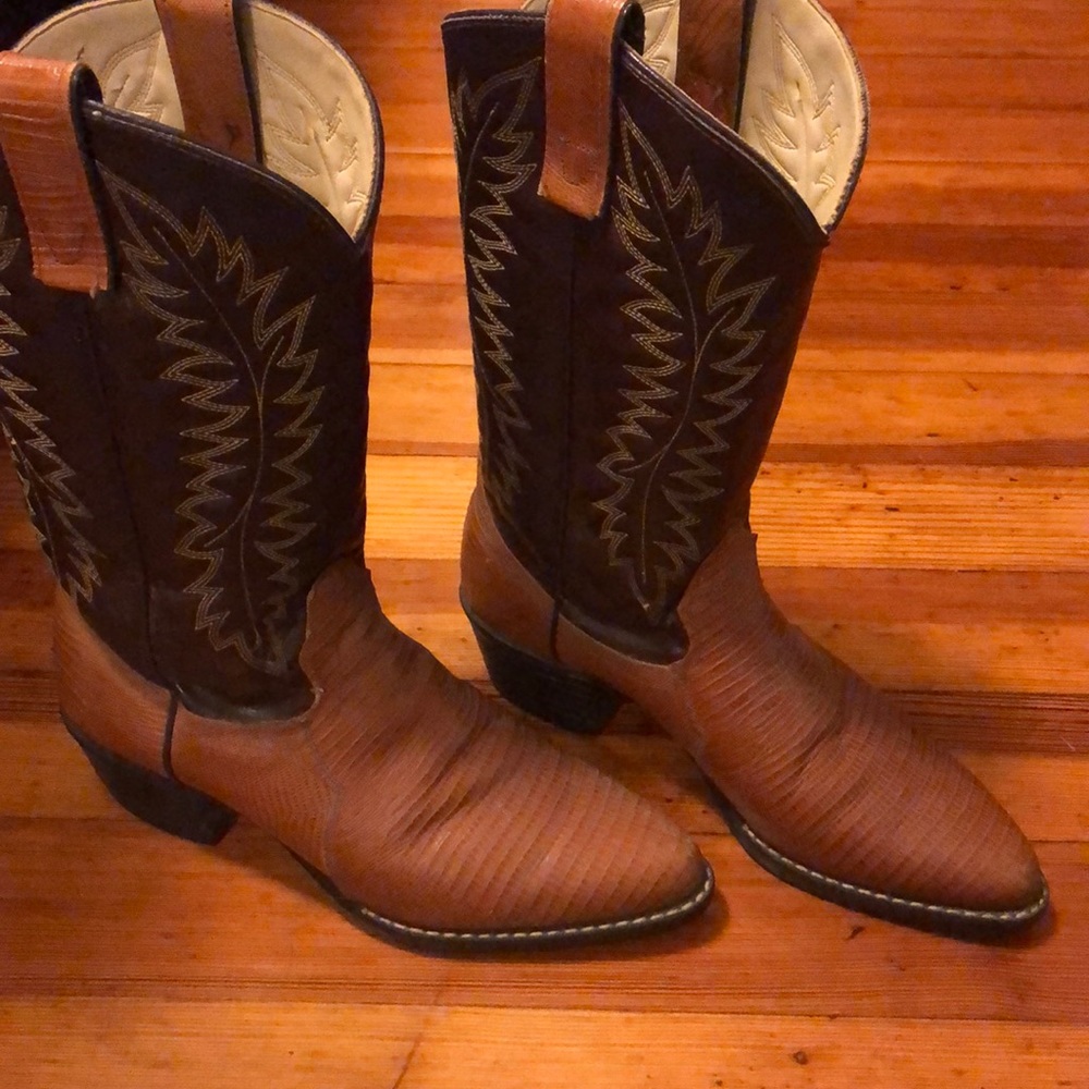 Snakeskin Cowboy Boots